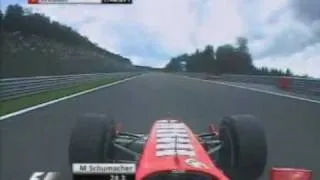 Formula 1 2005 Spa  Michael Schumacher Qualifying Lap