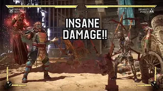 MOST INSANE SHAO KAHN COMBOS !!