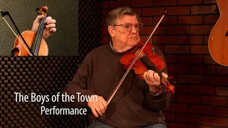 The Boys of the Town - Trad Irish Fiddle Lesson by Kevin Burke