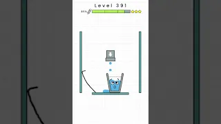 Happy Glass - Level 391. Three Stars Solution. Gameplay Walkthrough