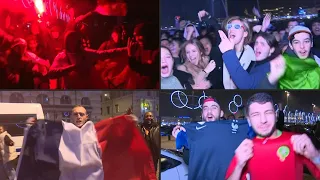 Fans celebrate in Marseille after France ends Morocco’s WC dream | AFP