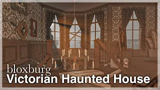 Bloxburg - Victorian Haunted House Speedbuild (interior + full tour)