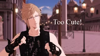 {MMD FFXV} Too Cute! - Prompto Argentum