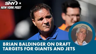 Sundays with Serby: Q&A with NFL Network's Brian Baldinger on who the Giants & Jets should draft