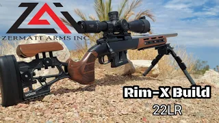 Zermatt Arms RimX 22LR Build | Extremely accurate!! 18inch Barrel