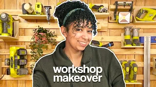 Rochelle's EXTREME workshop makeover * finally *