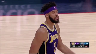JaVale McGee 10 Point vs  New Orleans Pelicans 24 FEB