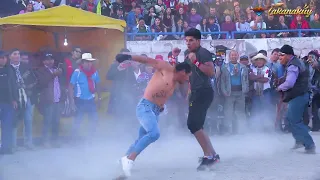 Rene Peña (peru) vs Jans Perez (bolivia) takanakuy vs tinkus
