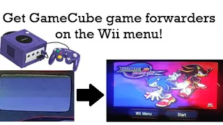 How to make GameCube game forwarders for the Wii menu