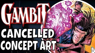 REVEALED FIRST LOOK Gambit Concept Art -  Gambit Marvel Movie News   Channing Tatum