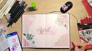 April 2024 #bulletjournal first page