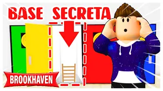 DESCUBRO UNA BASE SECRETA en LA ESCUELA DE BROOKHAVEN - Roblox YoSoyLoki