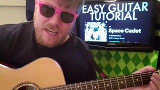 Beabadoobe - Space Cadet // guitar lesson beginner tutorial easy chords acoustic version