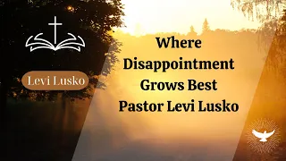 Divine Light - Where Disappointment Grows Best Pastor Levi Lusko | Levi Lusko 2023