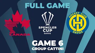 Full Game | Team Canada vs. HC Davos | Game 6 | Spengler Cup Davos 2023