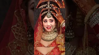 Naira beautiful bridal look 😘❣️ fashion viral reel #shorts #bridal #trending