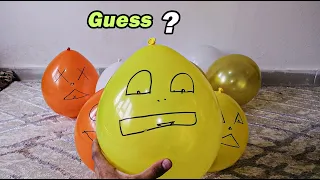 Popping Balloons - Blow And Pop Balloons!! (Slow Motion) #balloon