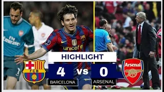 Lionel Messi vs Arsenal away UCL 2015-16