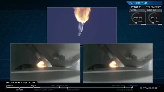 Успешный старт Falcon Heavy и приземление 2-х боковых ускорителей Компании Space X Илона Маска!!