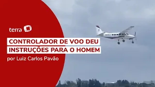 Passageiro sem nenhuma experiência de voo pousa avião após piloto passar mal