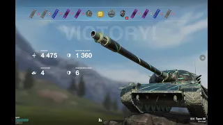 World of Tanks Blitz | Type 68 | MASTERY | 4475 DMG | 1360 BK DMG | 4 KILL | by bolacha_super [KVRA]