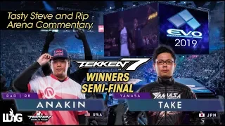 Anakin vs Take - EVO 2019 Winners Semi-Final - Tekken 7