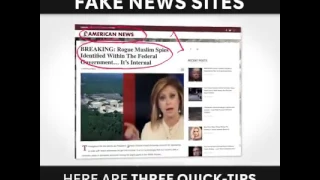 How to fact check fake news sites