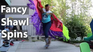 Fancy Shawl Dance  HOW TO SPIN