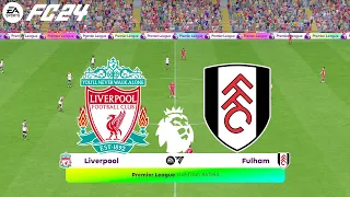 FC 24 | Liverpool vs Fulham - 23/24 Premier League English Season - PS5™ Full Match & Gameplay