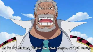 Garp and luffy funny moment