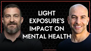 How light exposure affects circadian rhythms and mental health | Peter Attia and Andrew Huberman