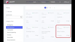 Tutorial PicoCTF 2021 (40): Kategori Web Exploitation: More Cookies