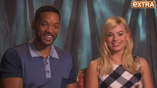 Watch Margot Robbie Beg Will Smith to Join 'Independence Day 2'!