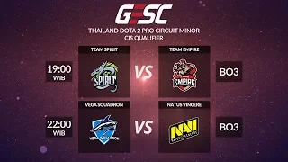Navi vs Vega Squadron [BO3] - GESC Thailand Minor CIS Qualifier Day 1