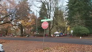 City crews clear homeless camp at Laurelhurst Park