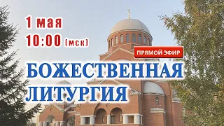 Прямая трансляция: Божественная литургия. Воскресенье 1 мая 2022.