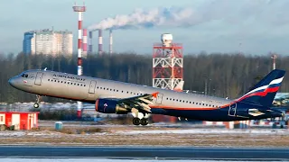 Санкт-Петербург - Москва. Аэрофлот. Airbus A321-211 (RA-73708)