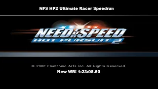 New NFSHP2 Ultimate Racer Speedrun! 1:23:08.60 (Formal WR)