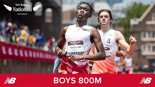 Boys 800m Championship Final - New Balance Nationals Outdoor 2023