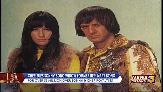 Cher sues former Congresswoman Mary Bono Mack over Sonny & Cher royalties