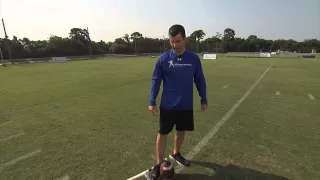 Ball & Foot Contact - How to Kick a Field Goal Series by IMG Academy Football (2 of 5)