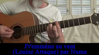 Louise Attaque J't'emmène au vent Cover guitare voix Gaëtan Roussel 1997