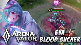 EVA: BLOOD SUCKER SKIN GAMEPLAY | HEROIC SKIN | 𝐍𝐄𝐖 𝐒𝐊𝐈𝐍 | Arena of Valor