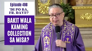 #dipobafrdave (Ep. 498) - BAKIT WALA KAMING COLLECTION SA MISA?