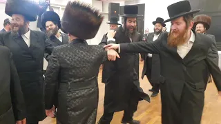 Hasidim dancing