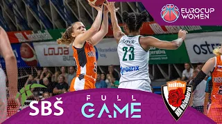 SBS Ostrava v MBK Ruzomberok | Full Basketball Game | EuroCup Women 2023-24