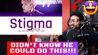 PRODUCER REACTS | BTS (V)- STIGMA | FIRST TIME REACTION