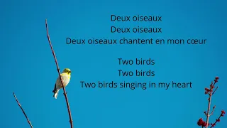 Deux Oiseaux by France Gall English Lyrics French Paroles ("Two Birds")
