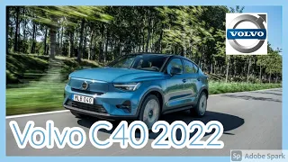 2022 Volvo C40 Recharge First Drive Review |  Imperfect Beauty | Review Interior and Exterior |