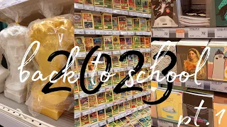 001. BACK TO SCHOOL 2023 | STATIONARY HAUL | покупка эстетичной канцелярии | обзор магазинов (sub)